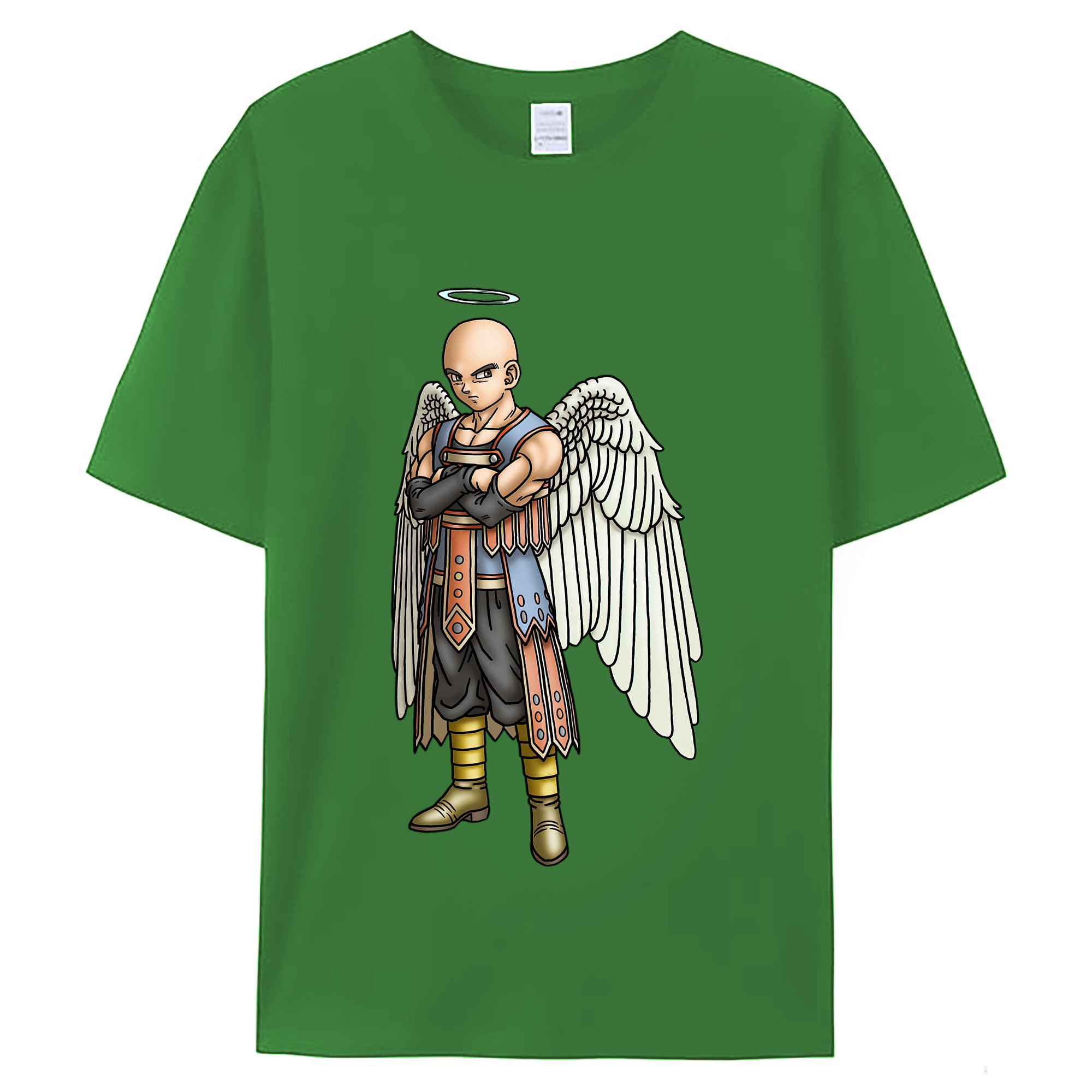 （画像用） ドラゴンクエスト Doragon Kuesuto Dragon Quest レディースカジュアルプリントTシャツ（綿100％）